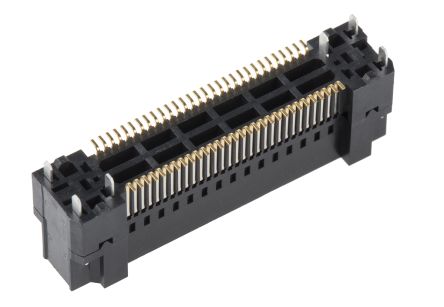 Hirose FunctionMAX FX18 Leiterplattenbuchse Abgewinkelt 60-polig / 2-reihig, Raster 0.8mm