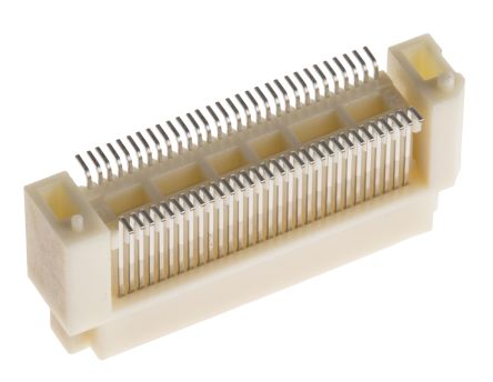 Hirose FunctionMAX FX8C Leiterplatten-Stiftleiste Gerade, 60-polig / 2-reihig, Raster 0.6mm, Platine-Platine,