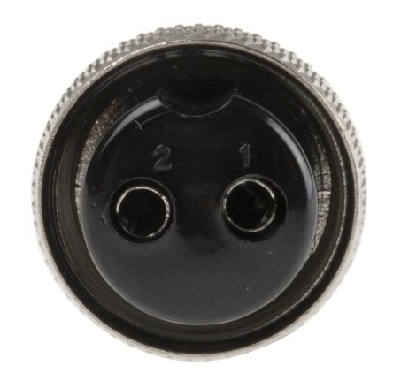 RS PRO Connecteur Circulaire, Miniature 2 Contacts, Montage Sur Câble, Raccordement A Souder