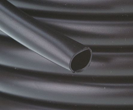 Alpha Wire Gaine 5.94mm, Noir En PVC, 30m