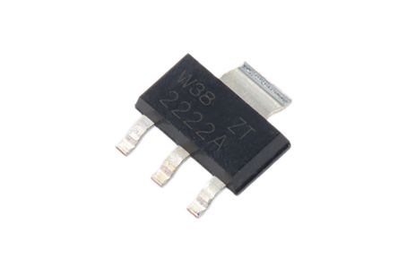 Nexperia PZT2222A,115 SMD, NPN Transistor 40 V / 600 MA 300 MHz, SOT-223 (SC-73) 4-Pin