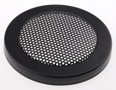 Sg 75 Monacor Black Round Speaker Grill Rs Components Technical Reference Sg 75 Speaker Grille