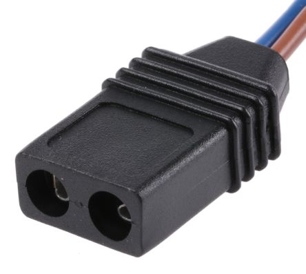 Ebm-papst Power Cable Assembly Power, 1500mm, For Use With AC Compacts With Pin 2.8 / 3.0 X 0.5 Mm