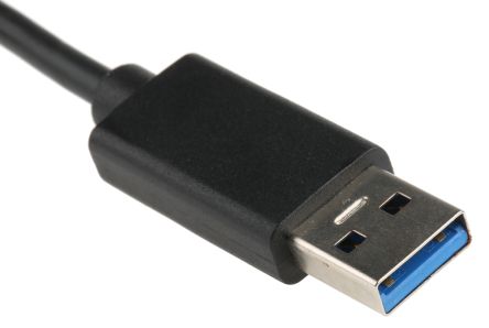 Roline USB-Kabel, USBA / USB C, 500mm USB 3.1 Schwarz
