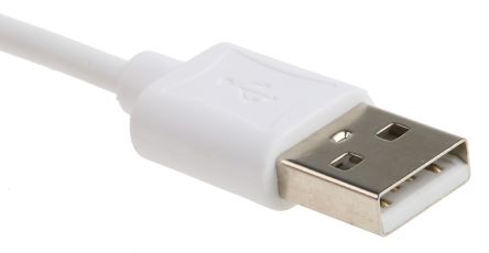 Roline USB-Kabel, USBA / Lightning, 1.8m USB 2.0 Weiß