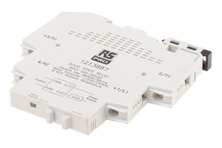 RS PRO Halbleiter-Interfacerelais, 6 A Max., DIN-Schienen 200 V Ac Min. 280 V Ac Max. / 280 V Ac Max.