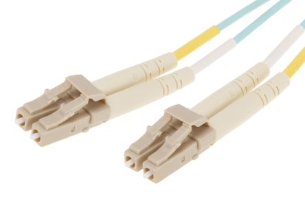 RS PRO Câble Fibre Optique 2m Avec Connecteur / LC, Multi-mode