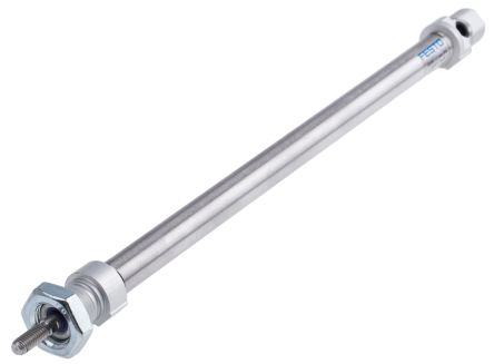 Festo Pneumatic Cylinder - 19197, 12mm Bore, 200mm Stroke, DSNU Series, Double Acting