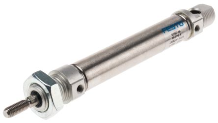 Festo Pneumatic Cylinder - 1908279, 16mm Bore, 60mm Stroke, DSNU Series, Double Acting