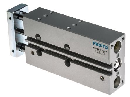 Festo 费斯托 带导杆气缸, DFM 系列, 12mm口径, 80mm行程
