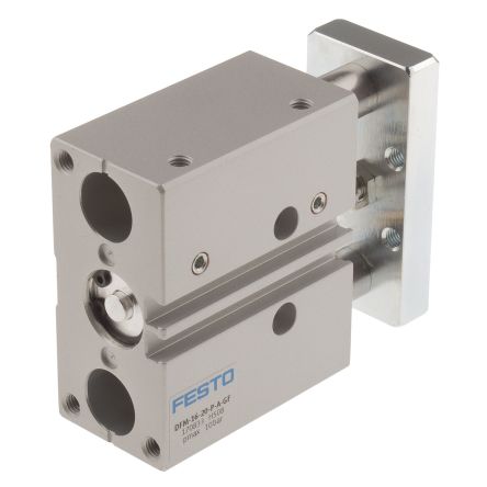 Festo 费斯托 带导杆气缸, DFM 系列, 16mm口径, 20mm行程
