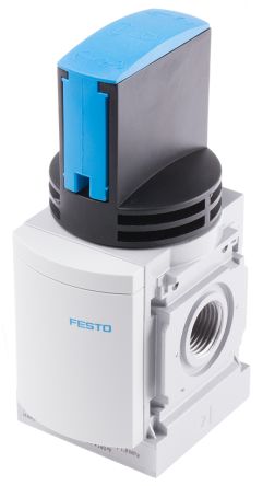 Festo 手动气动控制阀, MS系列, 3/2功能, 2位, 3通道, G 1/2螺纹接口