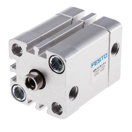 Festo Pneumatic Cylinder - 536281, 32mm Bore, 20mm Stroke, ADN Series, Double Acting