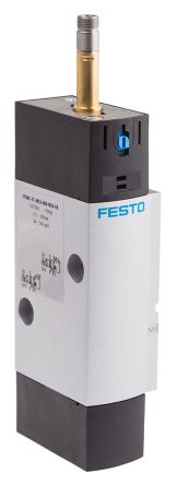 Festo Electrodistributeur Pneumatique Serie VSNC Fonction 5/2, Bobine/Ressort, NPT 1/4, 24V C.c.