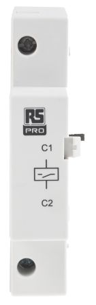 RS PRO Auxiliary Contact, DIN Rail Mount