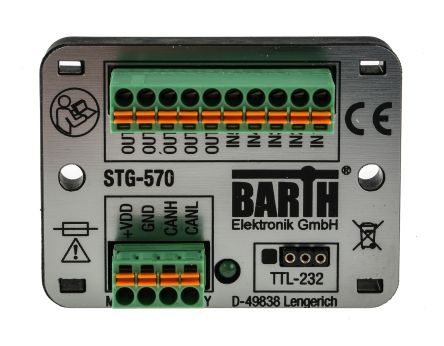 BARTH Lococube Mini-SPS SPS E/A-Modul, 5 Eing. Digital Ausg.Typ Analog, Digital Eing.Typ Für STG-570 7 → 32 V Dc
