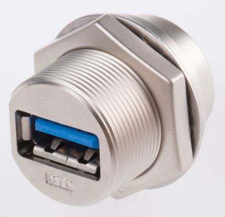 RS PRO USB-Steckverbinder 3.0 A Buchse / 1.5A, Tafelmontage