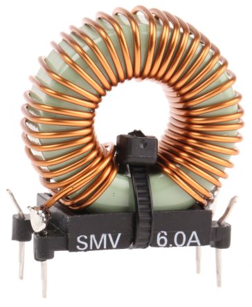 Roxburgh EMC SMV Drosselspule, Ferrit-Kern, 120 μH, 6A, Radial / R-DC 40mΩ X 30mm