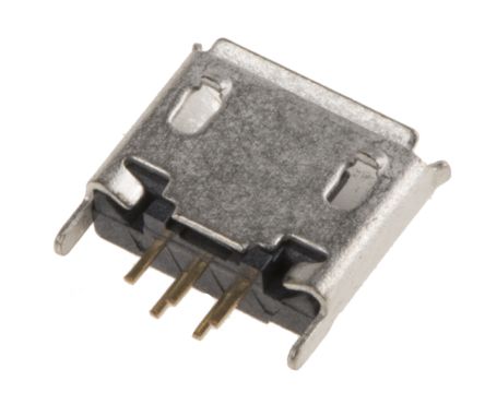 Wurth Elektronik WR-COM USB-Steckverbinder 2.0 B Buchse / 1.8A, THT-Lötanschluss