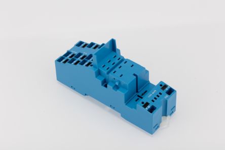 Finder 94 250V ac DIN Rail Relay Socket, for use with 55.33 Relay