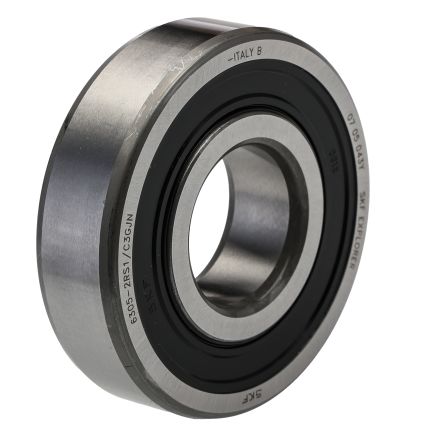 SKF 6305-2RS1/C3GJN Single Row Deep Groove Ball Bearing- Both Sides Sealed 25mm I.D, 62mm O.D