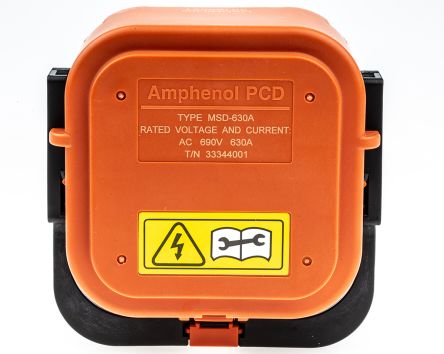 Amphenol Industrial MSD EV-Service-Trennschalter Für HV-Akkupack 630A IP67, IP69K -40°C / +70°C