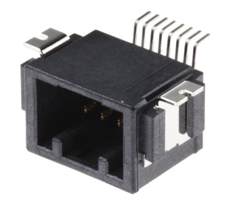 SM08B-CPTK-1A-TB JST | JST CPT Series, 1 Row 8 Way Surface Mount Plug ...