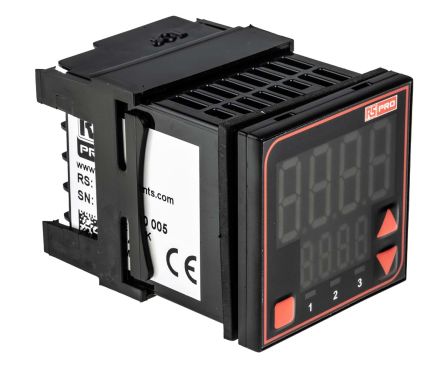 RS PRO Controlador De Temperatura PID, 48 X 48mm, 110 → 240 V Ac Analogue, B Type Thermocouple, C Type