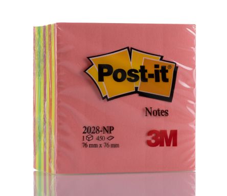 Post-It Haftnotiz, Pink 76mm 76mm