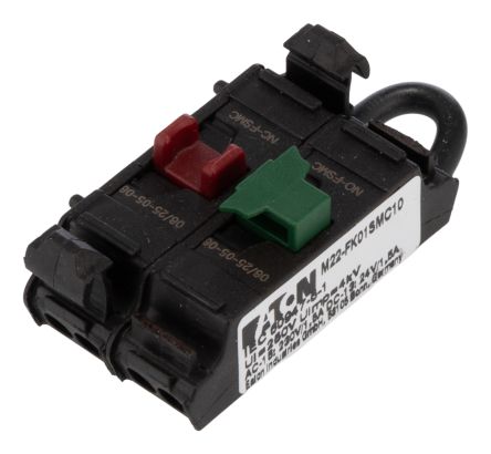 Eaton RMQ Titan M22 Series Contact Block, 1NO + 1NC