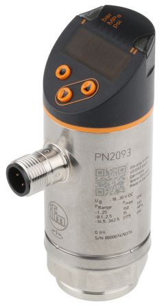 Ifm Electronic Capteur De Pression, Relative 25bar Max, Pour Fluide, G1/4