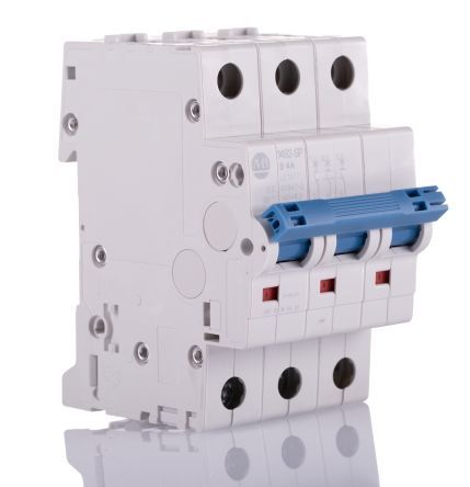 Allen Bradley 1492SPM MCB Leitungsschutzschalter Typ B, 3-polig 4A 277V, Abschaltvermögen 10 KA 1492