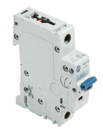 Allen Bradley 1492SPM MCB Leitungsschutzschalter Typ C, 1-polig 10A 277V, Abschaltvermögen 10 KA 1492