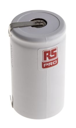 RS PRO Batterie D Rechargeable 4Ah NiCd 1.2V, Sortie Cosses