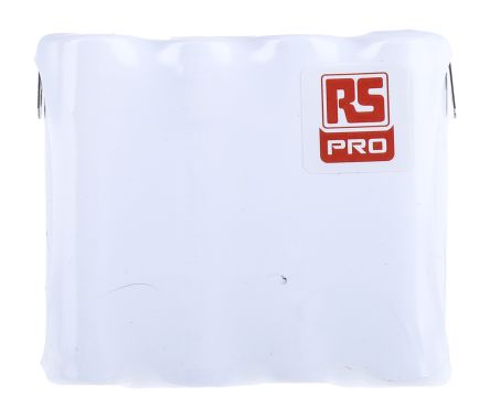 RS PRO Bloc Batterie Rechargeable 4.8V NiCd 700mAh AA X 4