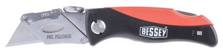 Bessey Safety Knife With Straight Blade, Retractable