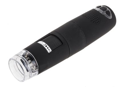 RS PRO Wi-Fi Digital Mikroskop, Vergrößerung 5 → 200X 15fps Beleuchtet, LED, 1280 X 1024 Pixel Batteriebetrieben