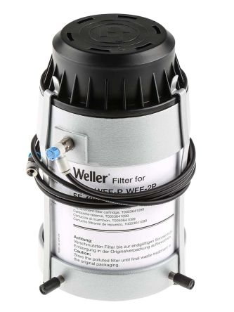 Weller FT 12 Lötrauch-Absauger Max.Anz.Ben 2, Mit Feinstaubfilter F7; HEPA-Filter H13 Und Breitband-Gasfilter, 37dB