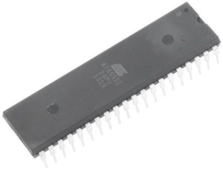 Microchip Mikrocontroller AT89 8051 8bit THT 4 KB PDIP 40-Pin 24MHz 128 B RAM