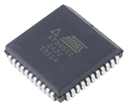 디바이스마트,,,AT89S52-24JU,Microchip Technology AT89S52-24JU, 8bit 8051 Microcontroller, 24MHz, 8 kB Flash, 44-Pin PLCC / 127-8153