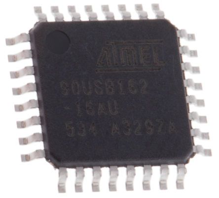 Microchip Mikrocontroller AT90 AVR 8bit SMD 16 KB TQFP 32-Pin 16MHz 512 B RAM USB