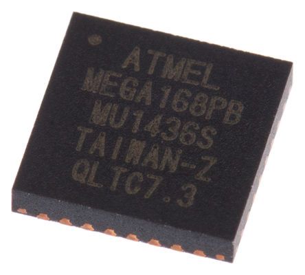 Microchip Mikrocontroller ATmega AVR 8bit SMD 16 KB VFQFN 32-Pin 20MHz 1024 KB RAM