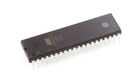 Microchip Mikrocontroller ATmega AVR 8bit THT 32 KB PDIP 40-Pin 16MHz 2 KB RAM