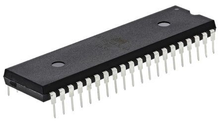 Microchip Mikrocontroller ATmega AVR 8bit THT 32 KB PDIP 40-Pin 20MHz 2 KB RAM