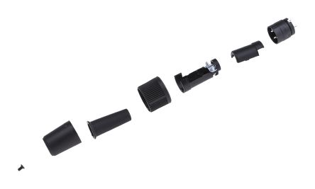 Binder Circular Connector, 3 Contacts, Cable Mount, Miniature Connector, Plug, Male, IP40, 678 Series