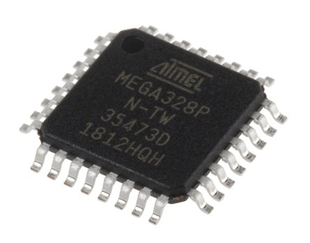 Microchip Microcontrôleur, 8bit, 2 Ko RAM, 32 Ko, 20MHz, TQFP 32, Série ATmega