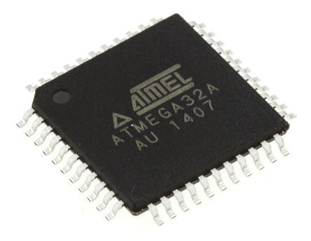 Microchip Mikrocontroller ATmega AVR 8bit SMD 32 KB TQFP 44-Pin 16MHz 2 KB RAM