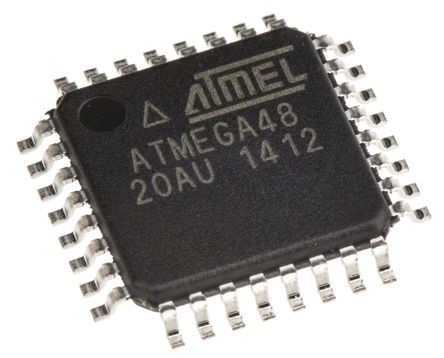 Microchip Mikrocontroller ATmega AVR 8bit SMD 4 KB TQFP 32-Pin 20MHz 512 B RAM