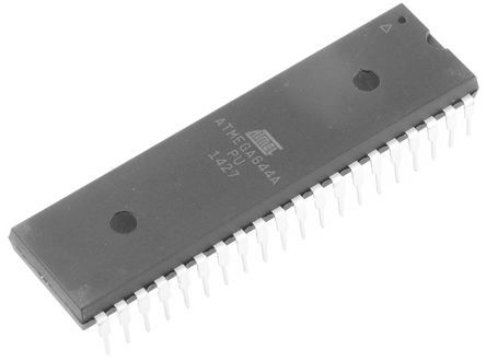 Microchip Mikrocontroller ATmega AVR 8bit THT 64 KB PDIP 40-Pin 20MHz 4 KB RAM