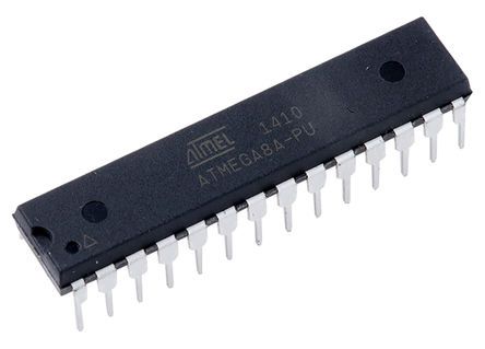 Microchip Microcontrôleur, 8bit, 1 Ko RAM, 8 Ko, 16MHz,, DIP 28, Série ATmega